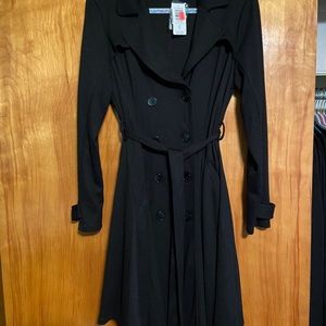 Torrid Black Trench Coat